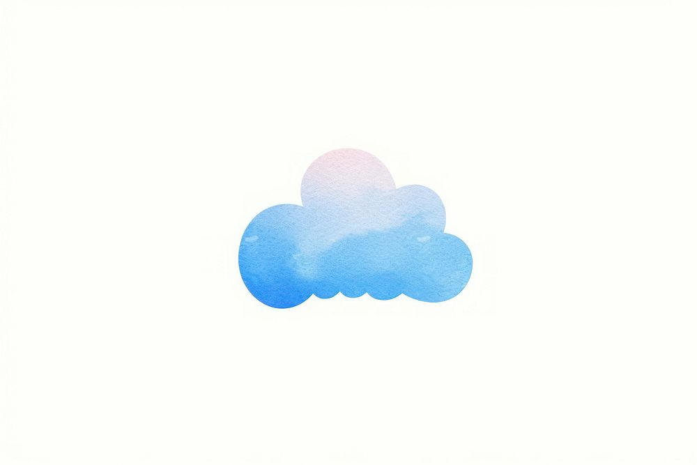 Cloud logo nature creativity. AI generated Image by rawpixel.