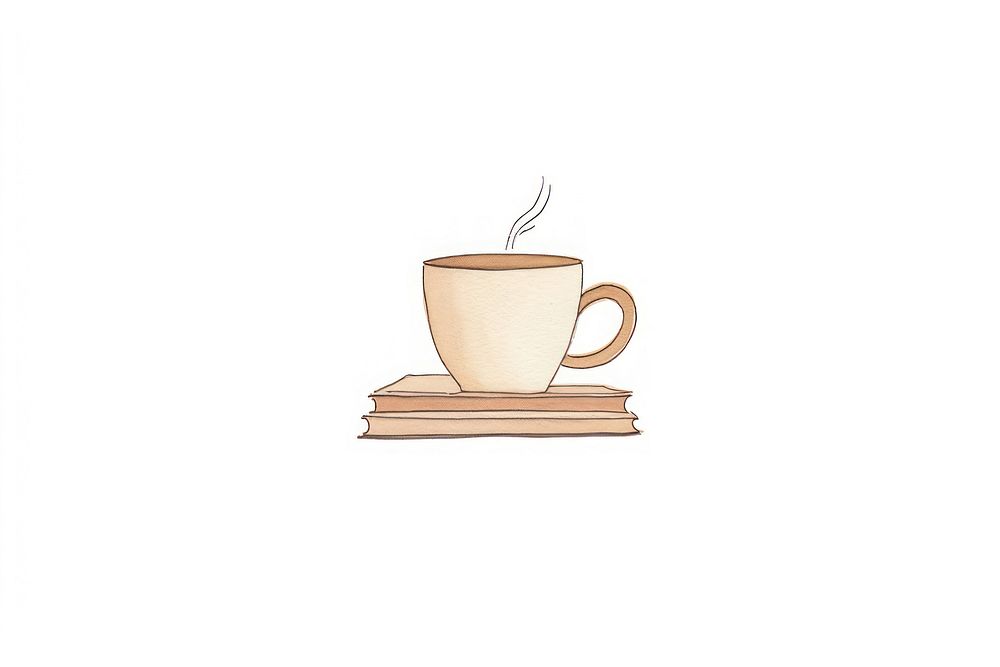 Cup of coffee saucer drink mug. AI generated Image by rawpixel.