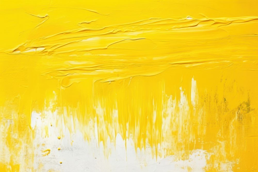 Brush stroke texture yellow backgrounds abstract. AI generated Image by rawpixel.