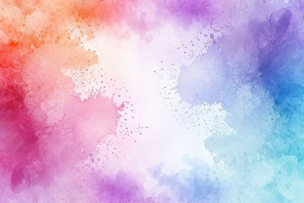Watercolor splash backgrounds purple creativity. AI generated Image by rawpixel.