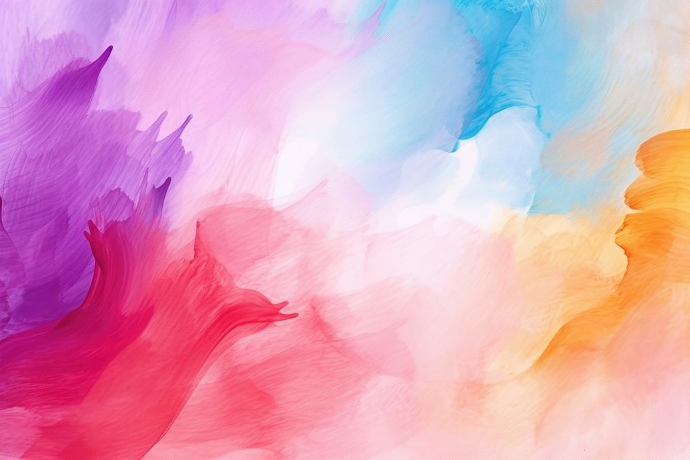 Arclylic brush stroke texture backgrounds abstract painting. AI generated Image by rawpixel.