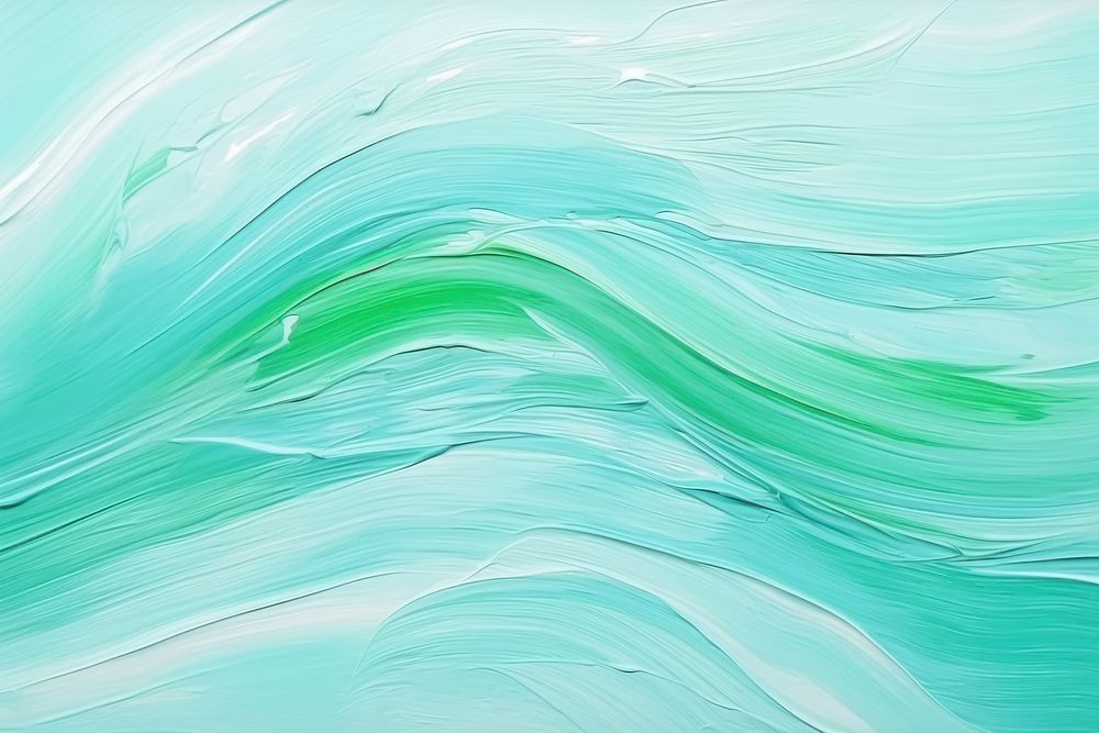 Arclylic brush stroke texture green backgrounds abstract. AI generated Image by rawpixel.