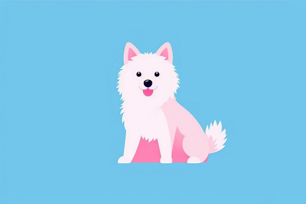 A dog cartoon mammal animal. AI generated Image by rawpixel.