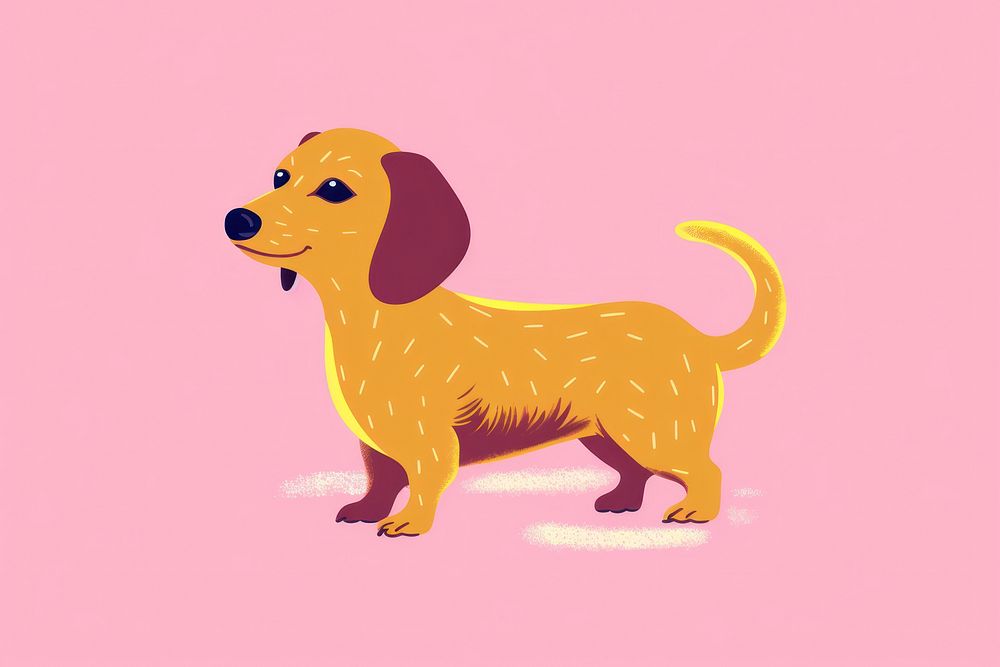 A dog cartoon animal mammal. AI generated Image by rawpixel.