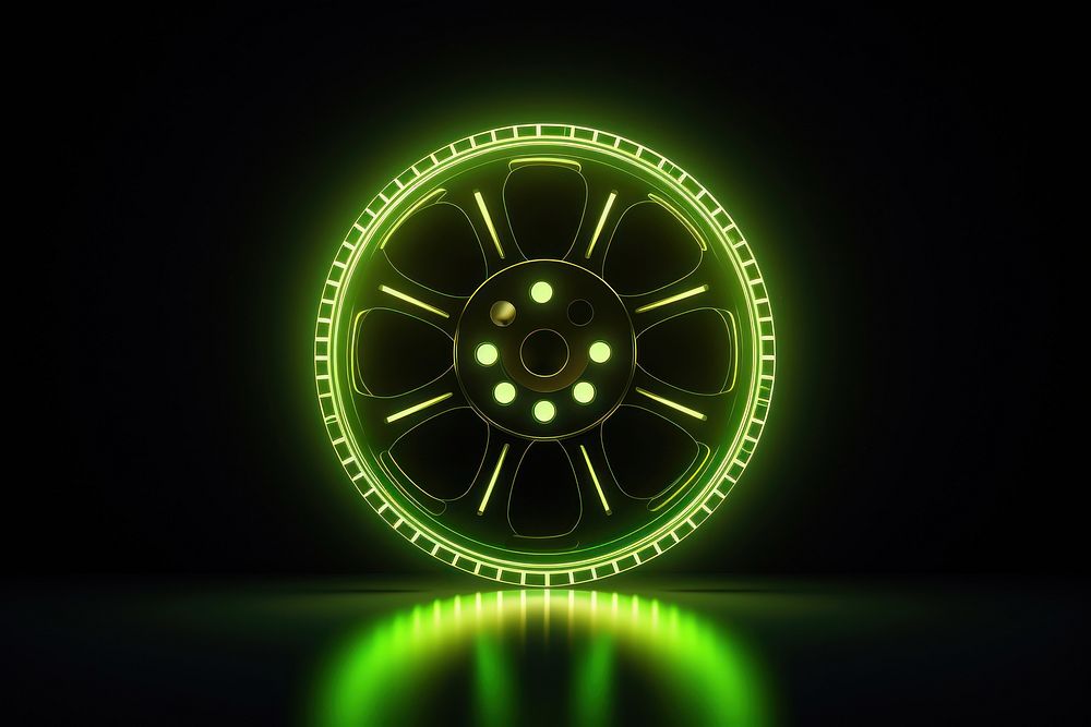 Movie film light vehicle wheel. AI generated Image by rawpixel.