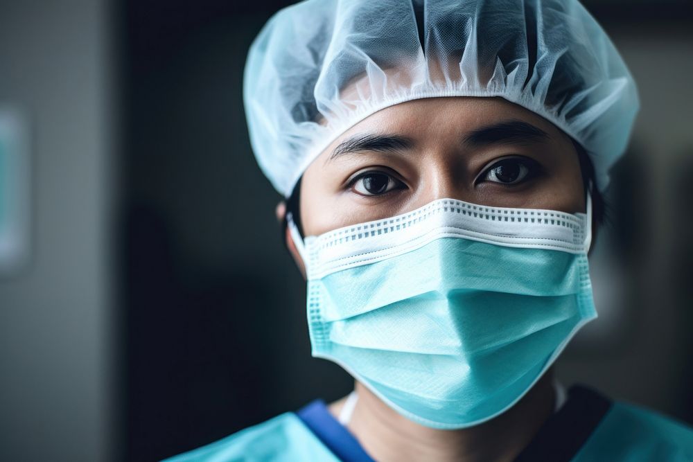 Surgeon medical working looking. AI generated Image by rawpixel.