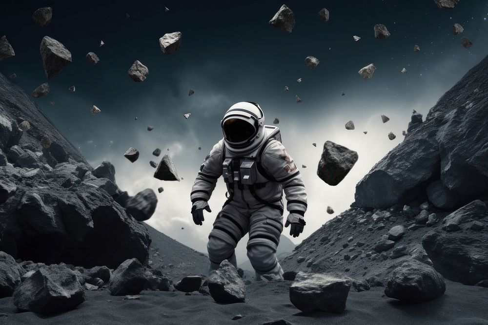 An astronaut full uniform space Free Photo rawpixel