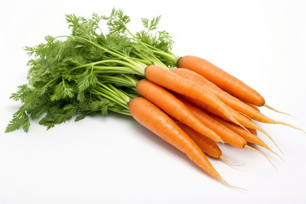 Carrots vegetable plant green. AI generated Image by rawpixel.