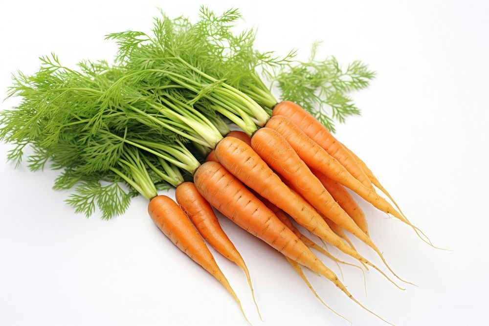 Carrots vegetable plant green. AI generated Image by rawpixel.