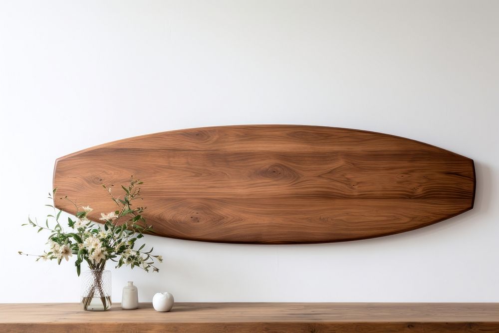 Wooden board hardwood plant surfboard. AI generated Image by rawpixel.