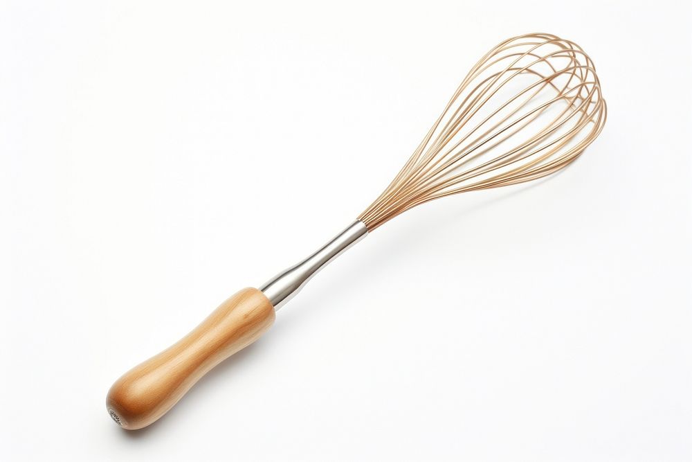 Hand whisk white background silverware simplicity. AI generated Image by rawpixel.