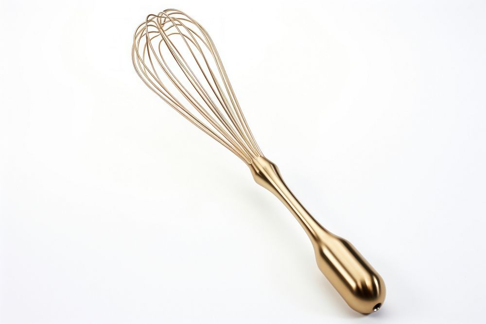 Hand whisk white background silverware simplicity. AI generated Image by rawpixel.