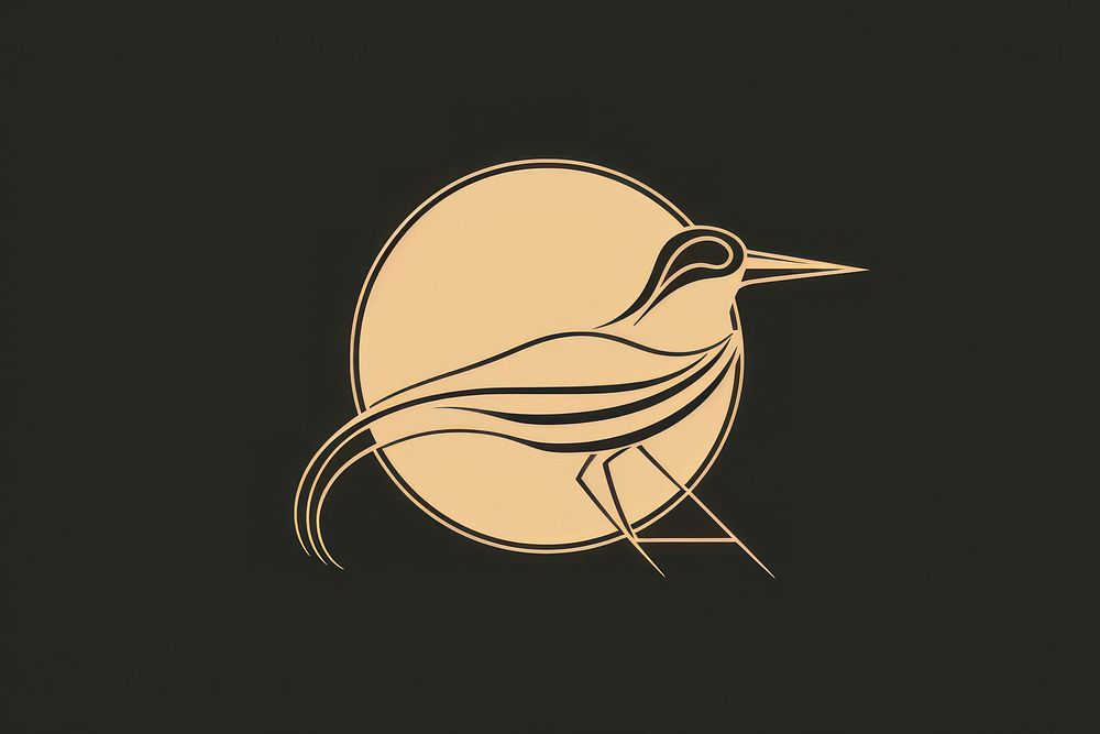 Bird animal beak line. AI generated Image by rawpixel.