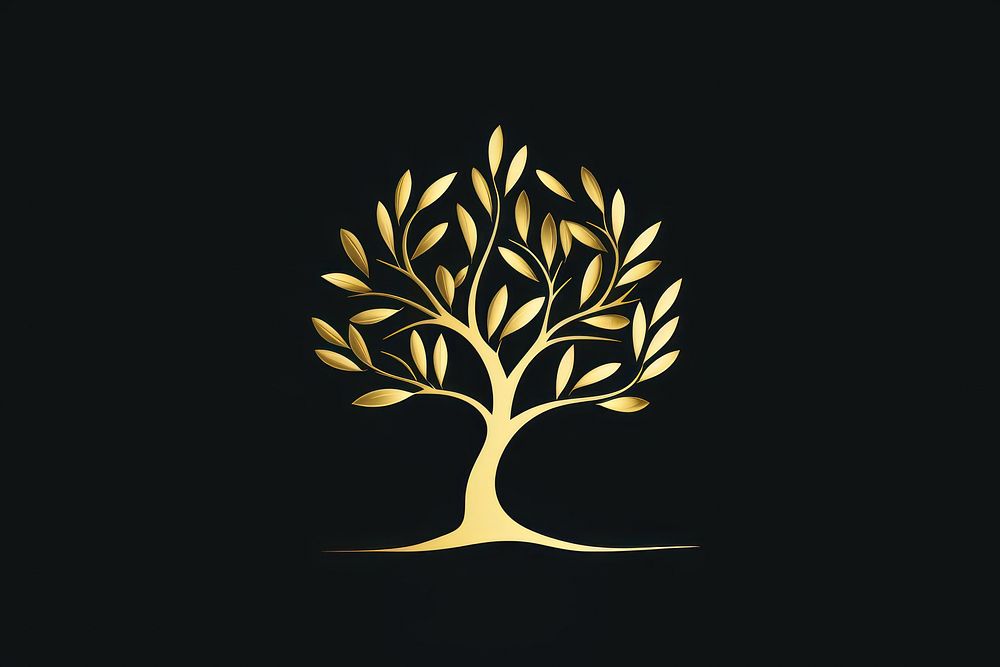 Olive tree symbol plant gold. | Premium Photo Illustration - rawpixel