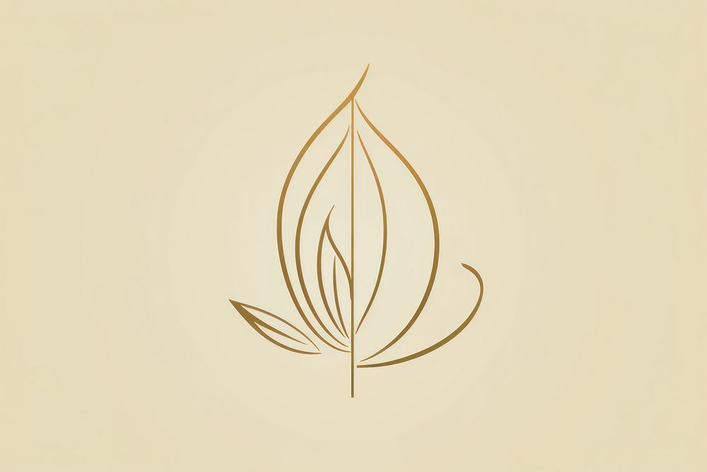 Olive plant line leaf. AI generated Image by rawpixel.