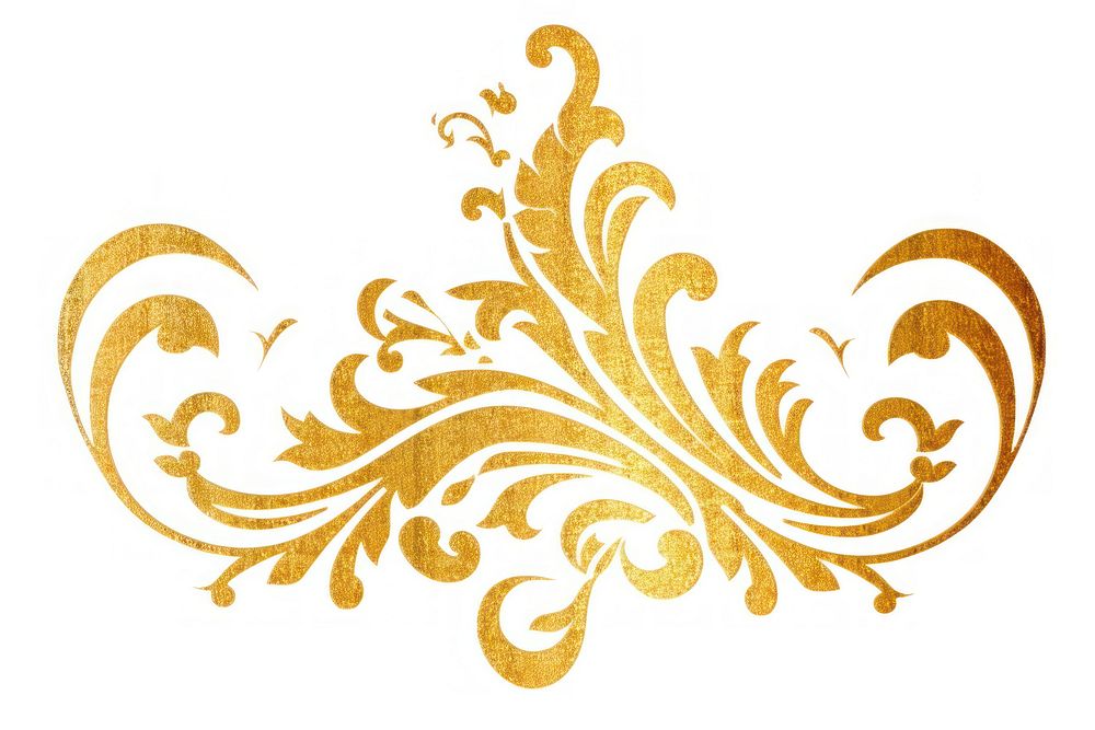Ornament satr pattern gold white background. AI generated Image by rawpixel.