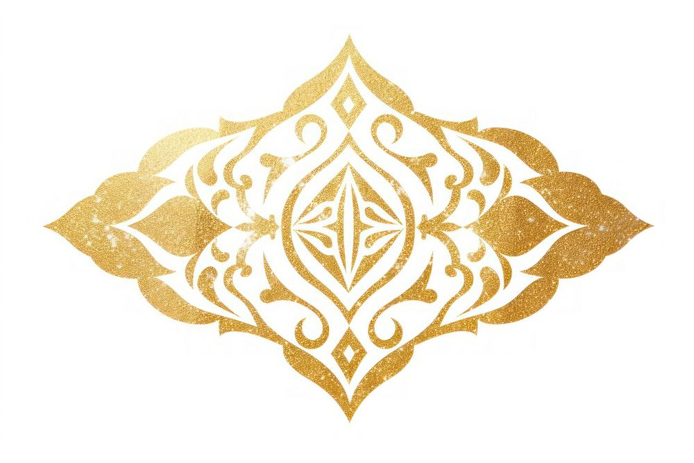 Diamond pattern stencil gold. AI generated Image by rawpixel.