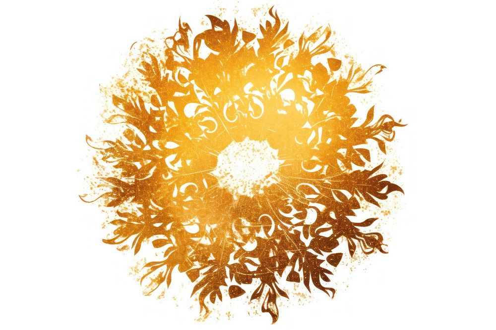 Festical bonfire pattern gold white background. AI generated Image by rawpixel.