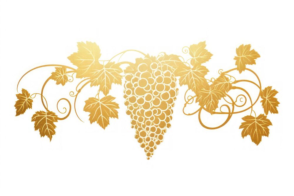 Vineyard pattern stencil grape. AI generated Image by rawpixel.