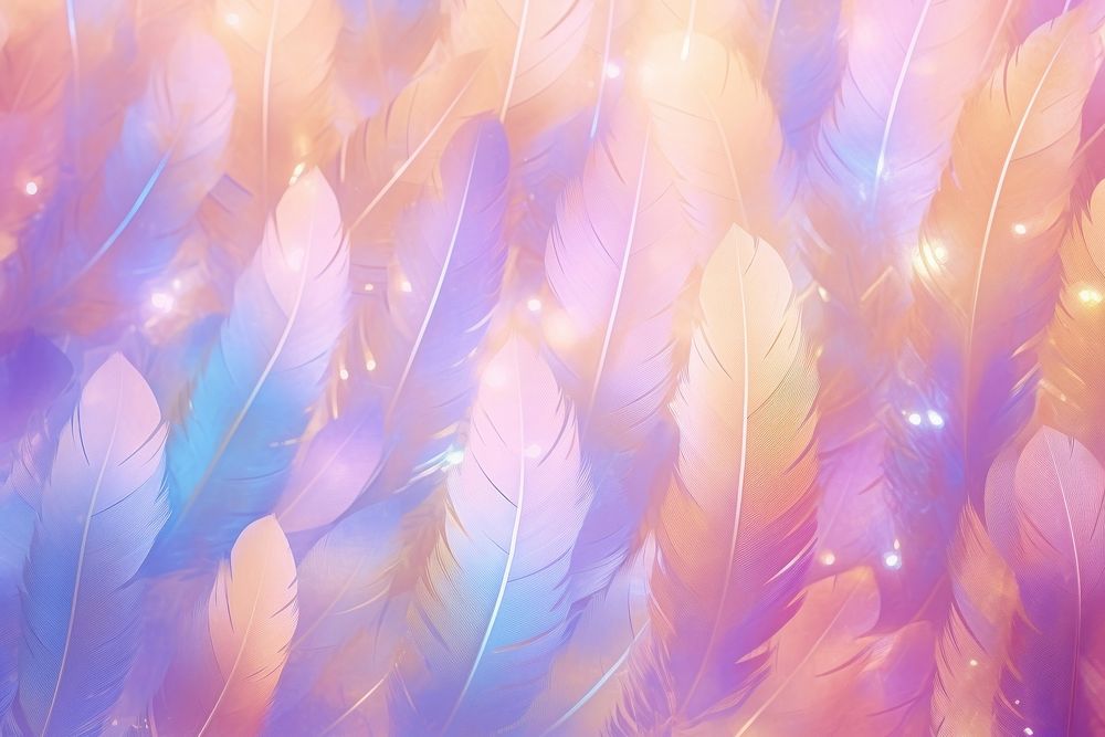 Galaxy pattern bokeh effect background backgrounds feather purple. AI generated Image by rawpixel.