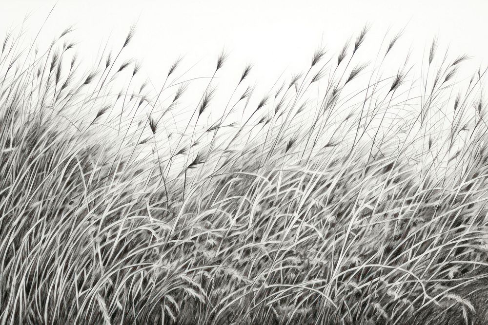 Grass field backgrounds plant white. AI generated Image by rawpixel.