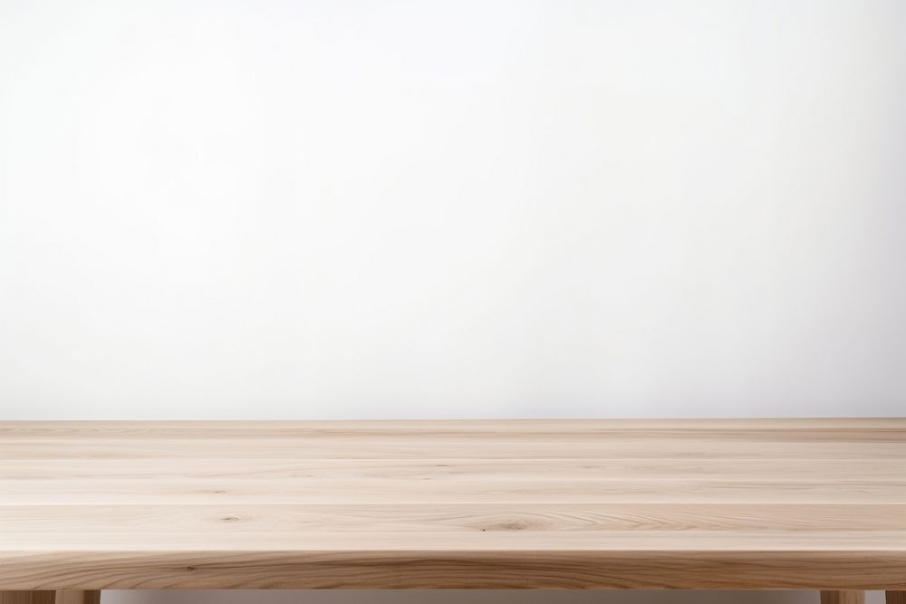 Wooden table top backgrounds furniture plywood. AI generated Image by rawpixel.