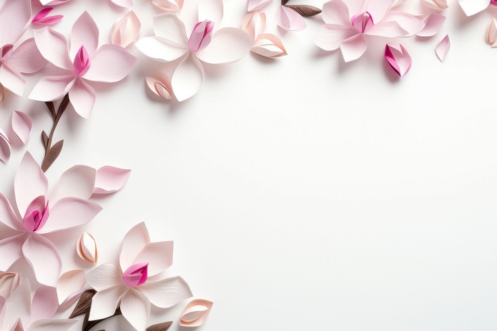 Magnolia flower backgrounds petal. AI generated Image by rawpixel.