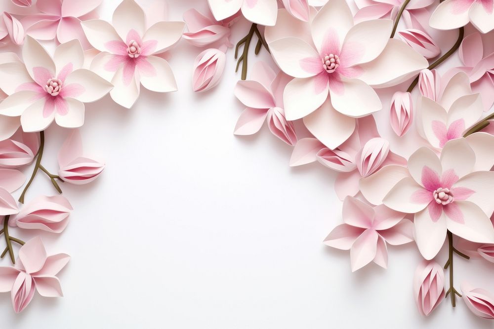 Magnolia flower backgrounds blossom. AI generated Image by rawpixel.