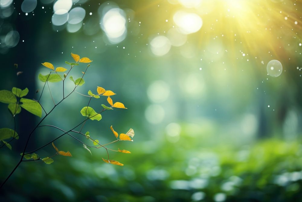 Natural background sunlight outdoors nature. AI generated Image by rawpixel.