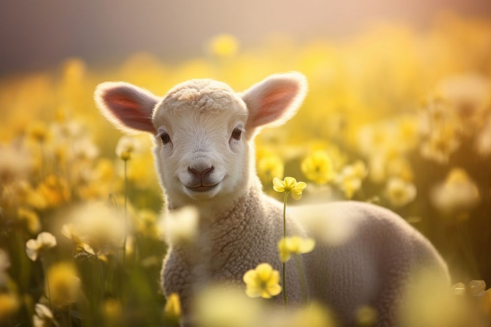 Baby spring lamb livestock outdoors | Premium Photo - rawpixel