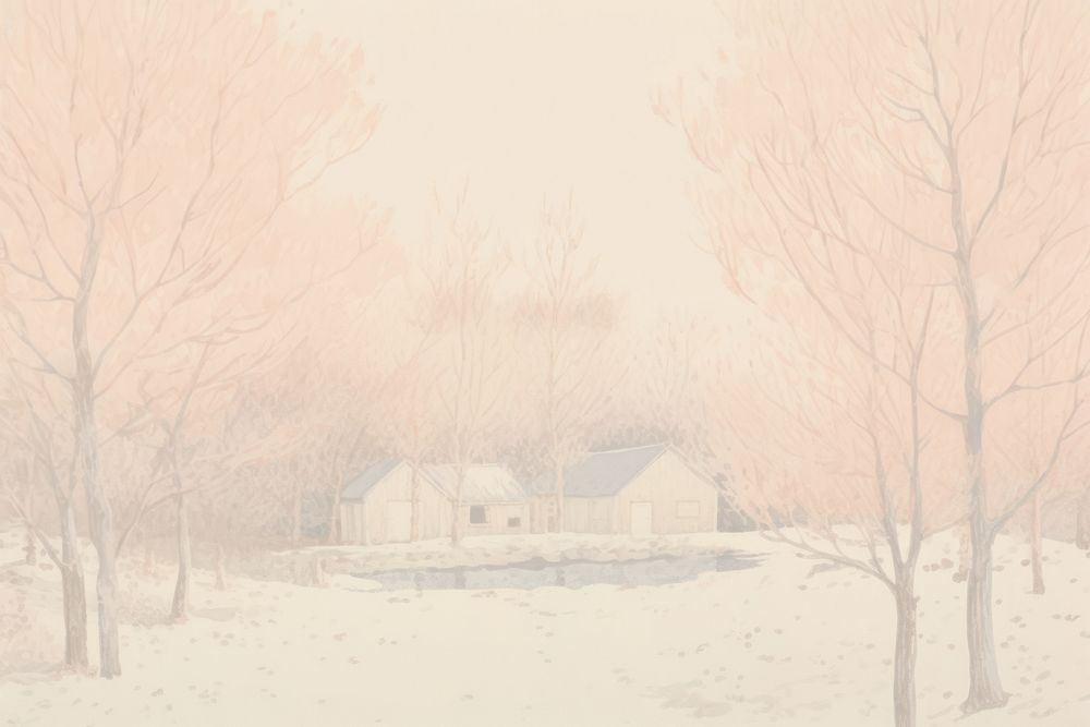 Winter background blizzard outdoors nature. AI generated Image by rawpixel.