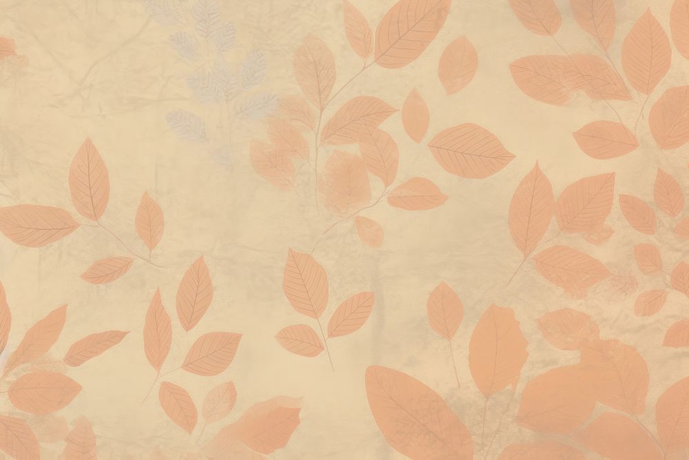 Leaf background backgrounds pattern paper. AI generated Image by rawpixel.