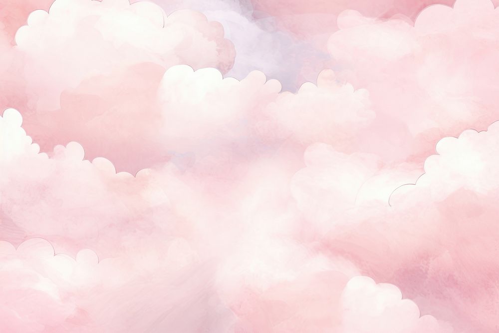 Fluffy clouds backgrounds outdoors nature. | Premium Photo Illustration ...