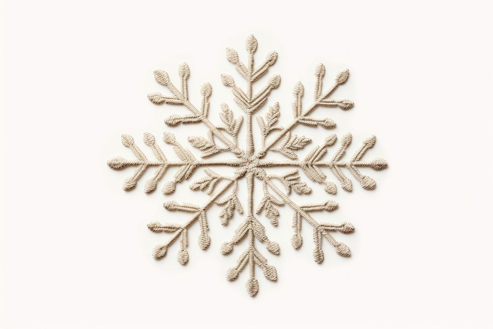 Snowflake celebration white background accessories. AI generated Image by rawpixel.