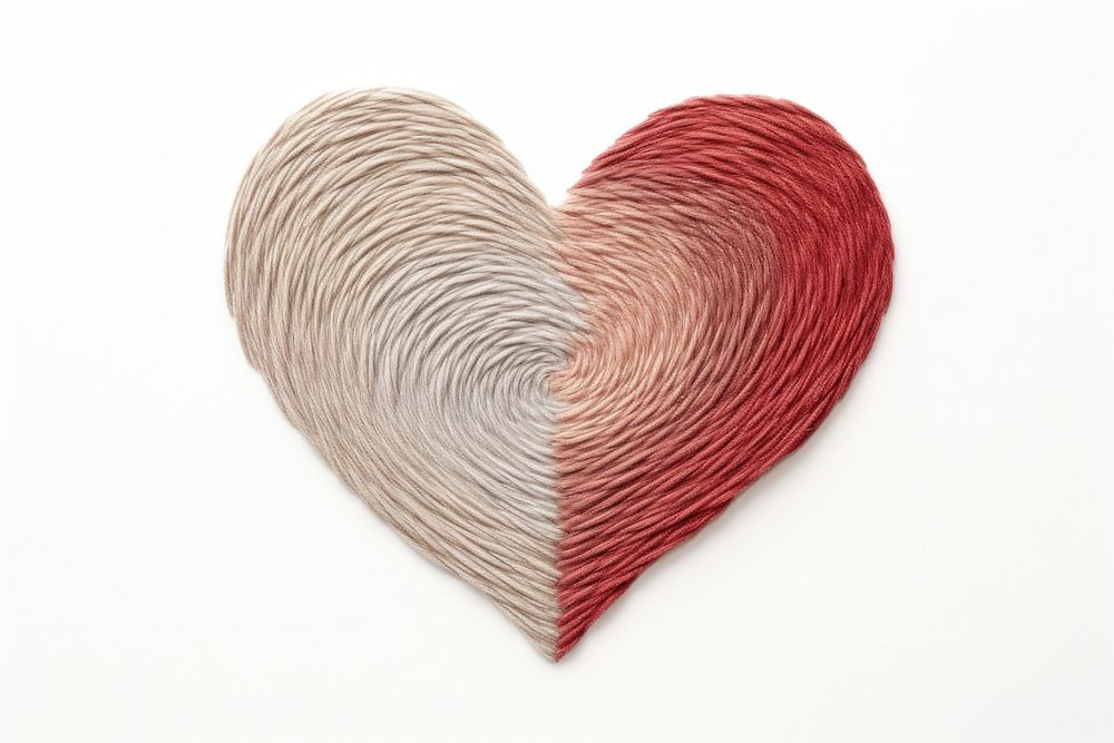 Heart creativity textured pattern. AI generated Image by rawpixel.