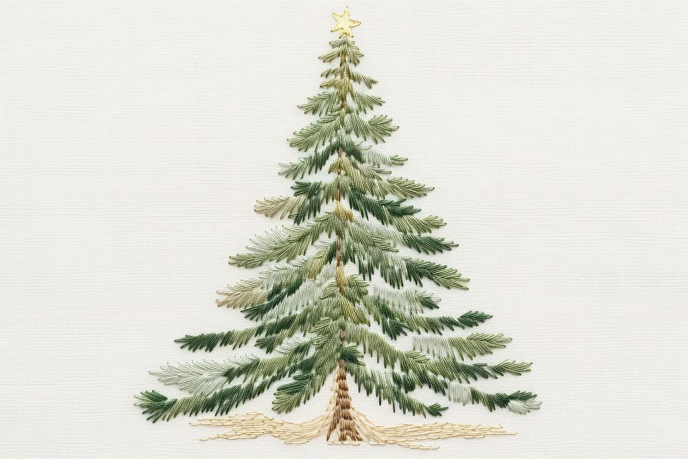 Christmas tree celebration plant pine. AI generated Image by rawpixel.