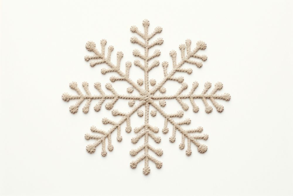 Snowflake celebration pattern white. AI generated Image by rawpixel.