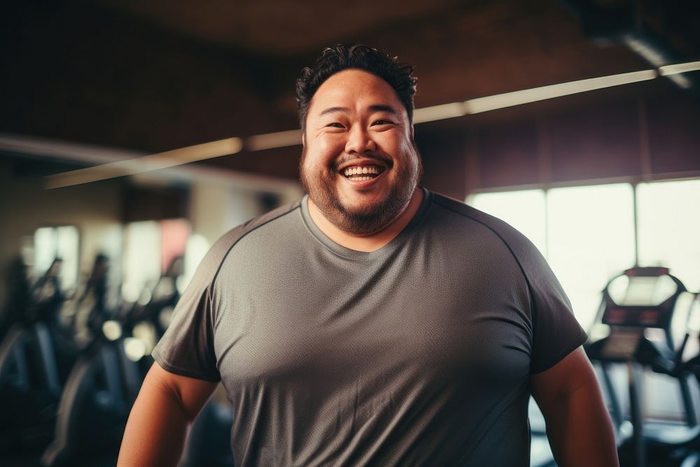 Fitness smiling sports smile. AI generated Image by rawpixel.
