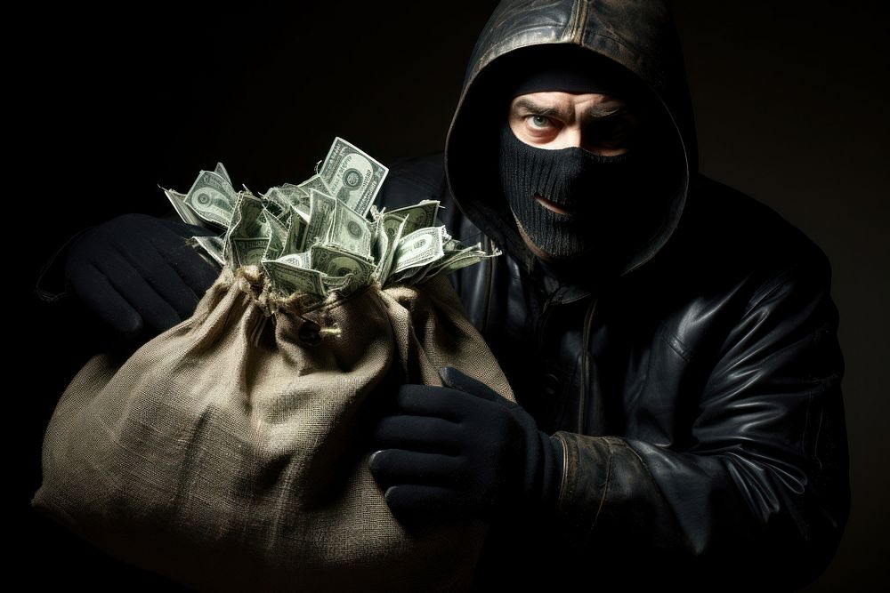 Thief money adult photo. AI generated Image by rawpixel.