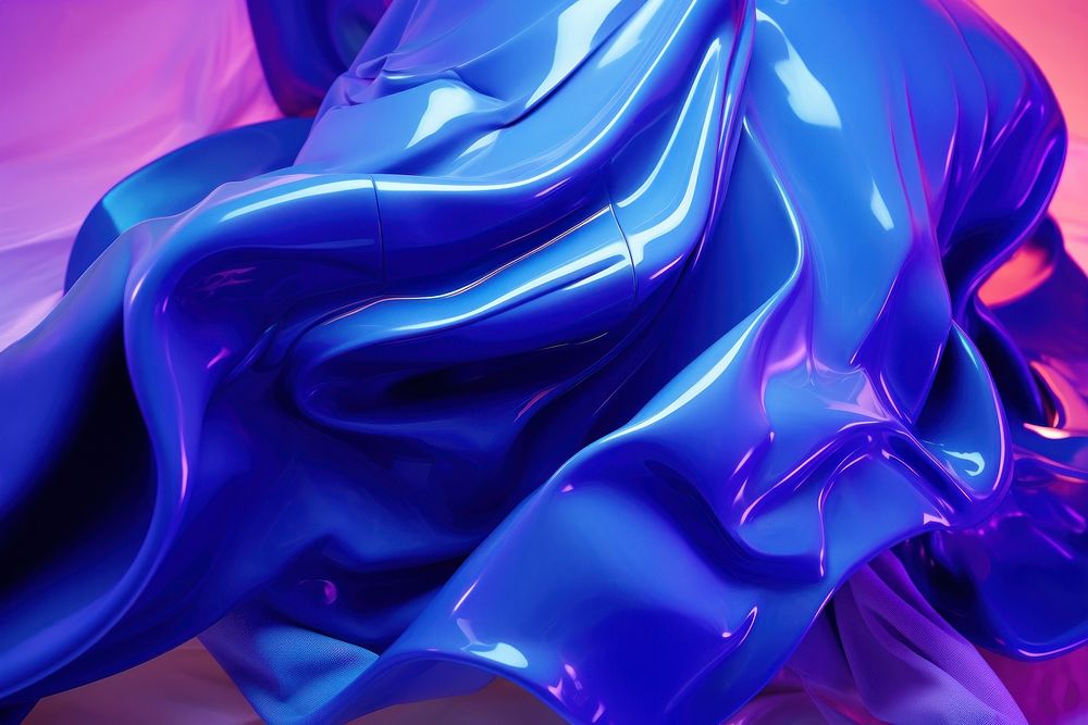 Blue abstract purple smooth. AI generated Image by rawpixel.