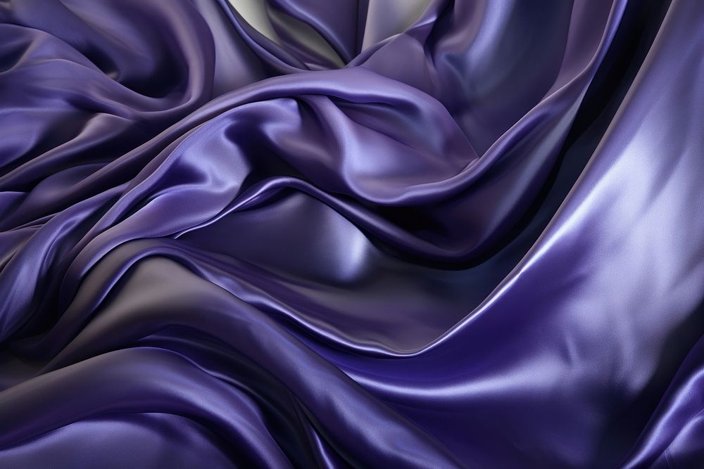 Abstract sculpture smooth purple curve. 