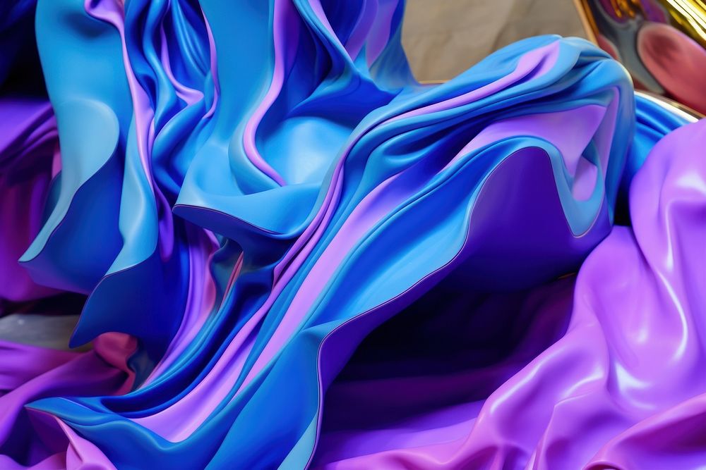 Abstract smooth purple curve. AI generated Image by rawpixel.