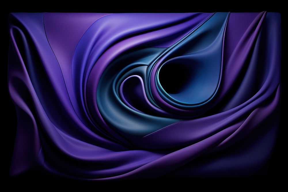 Abstract sculpture pattern smooth purple. AI generated Image by rawpixel.