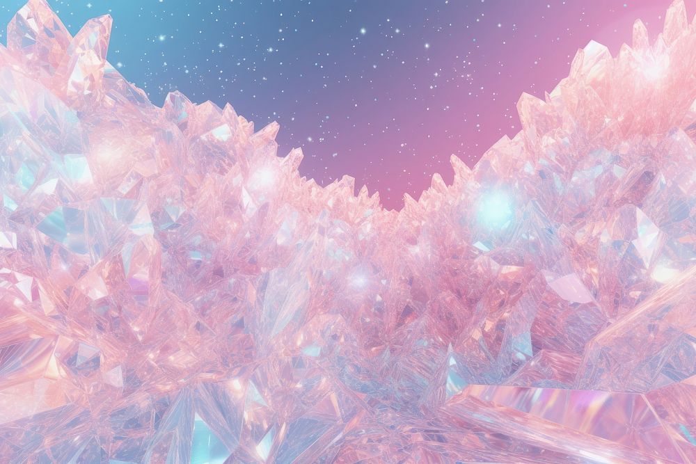 Diamond backgrounds outdoors crystal. AI generated Image by rawpixel.