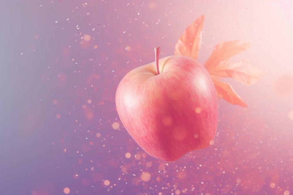 Apple fruit plant petal. AI generated Image by rawpixel.