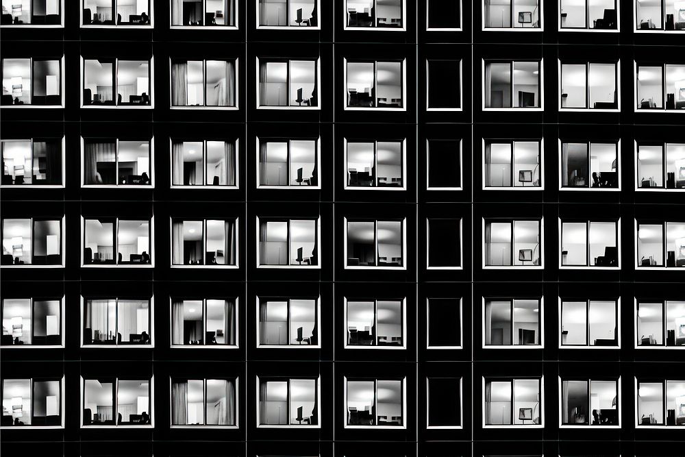Architect architecture building window. AI generated Image by rawpixel.