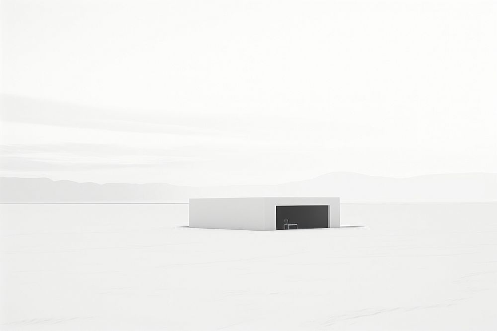 Architect architecture landscape tranquility. AI generated Image by rawpixel.