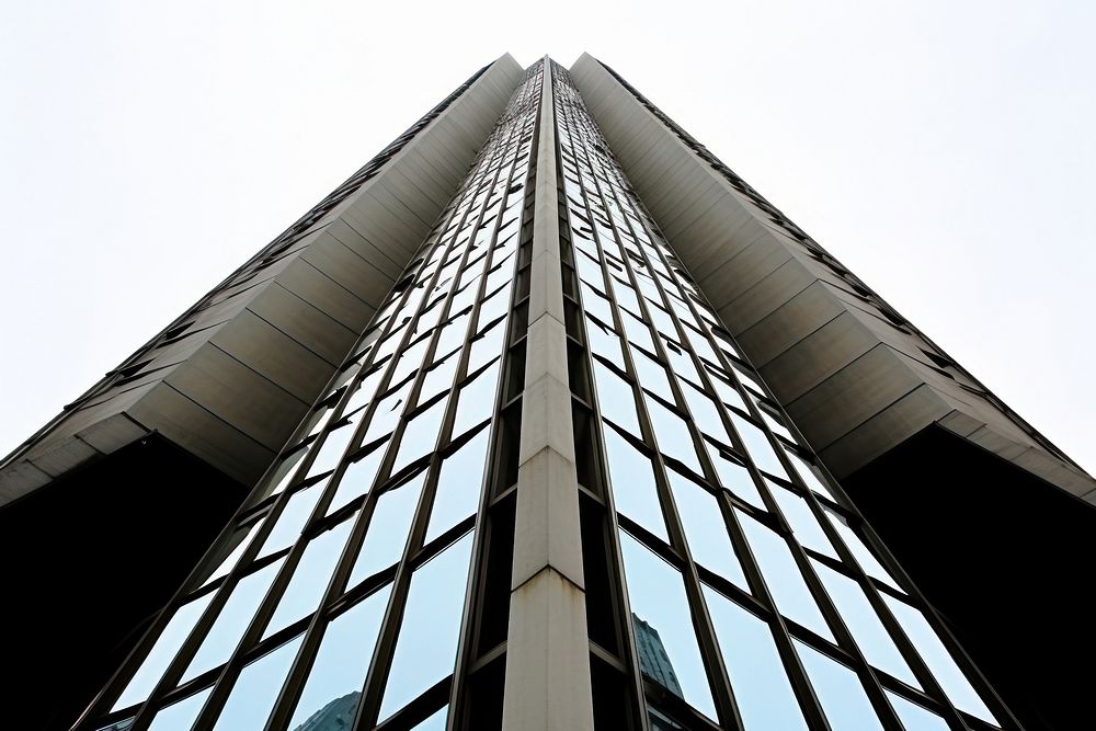 Architect architecture skyscraper building. AI generated Image by rawpixel.