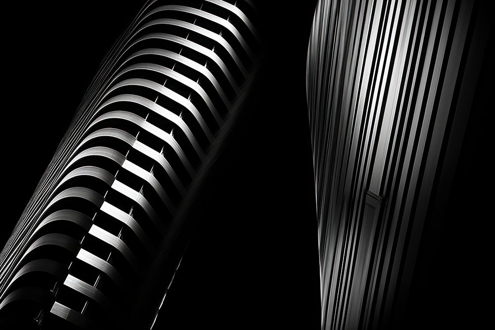 Architect architecture spiral monochrome. AI generated Image by rawpixel.