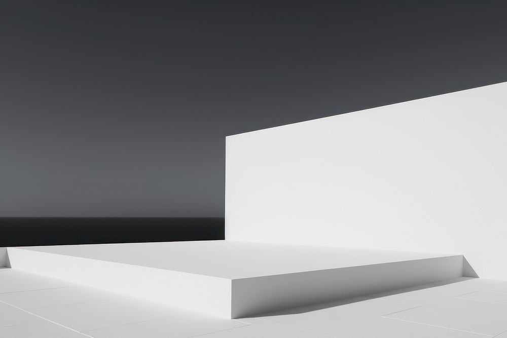 Architect architecture monochrome furniture. AI generated Image by rawpixel.
